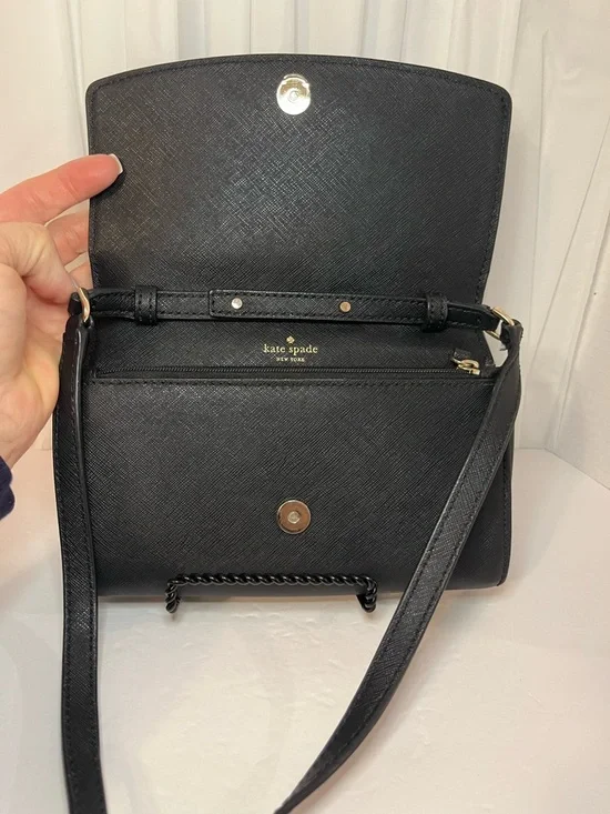 Kate Spade Black Crossbody Wallet - Picture 4 of 7